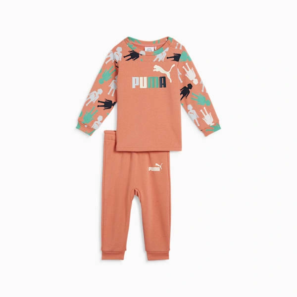 PUMA x PLAYMOBIL®-pikkupojan setti: leikkiä ja tyyliä! Hauska jogger-yhdistelmä, täydellinen seikkailuun.